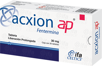 pastilla Acxion para bajar de peso